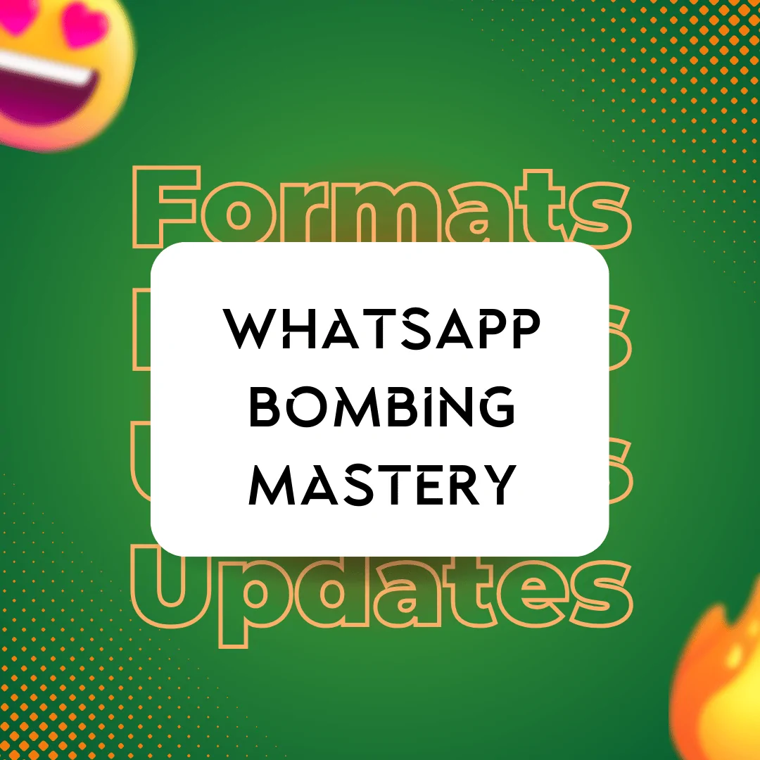 WhatsApp Bombing Mastery: Building Trust and Securing Investments