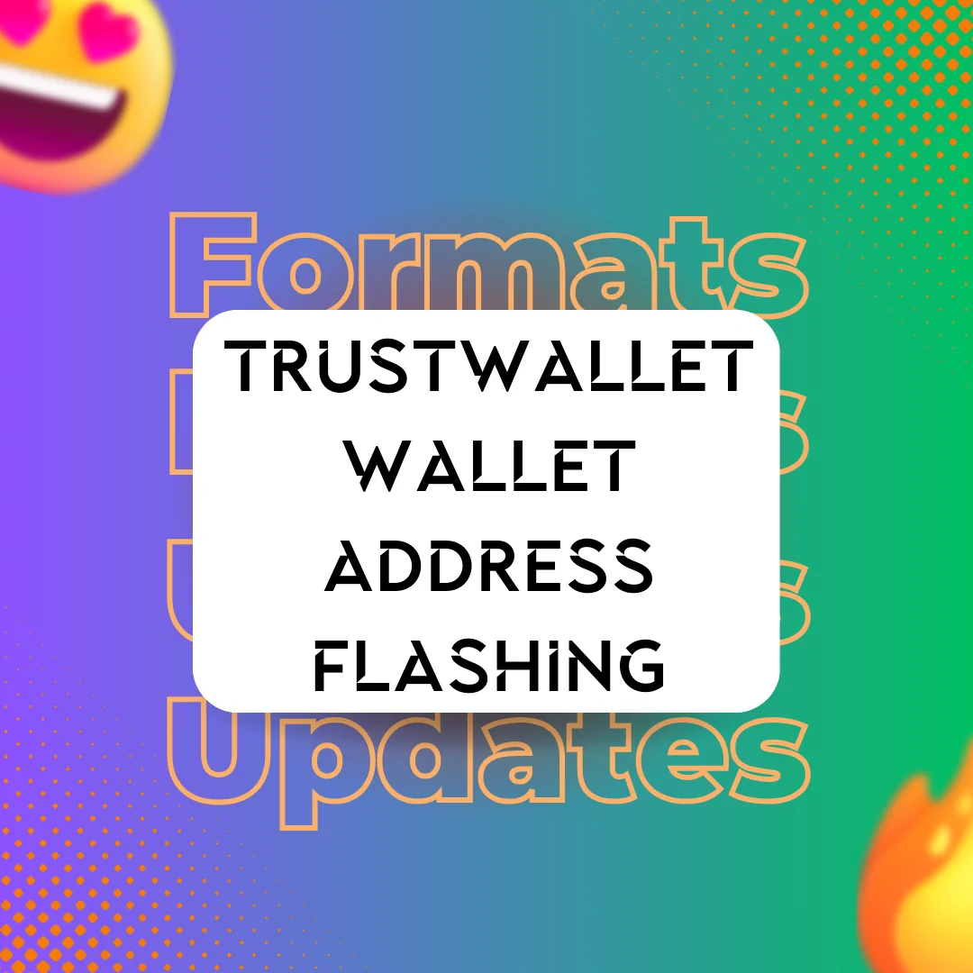 100% trustwallet wallet address flashing thst shows on balance and overview balance